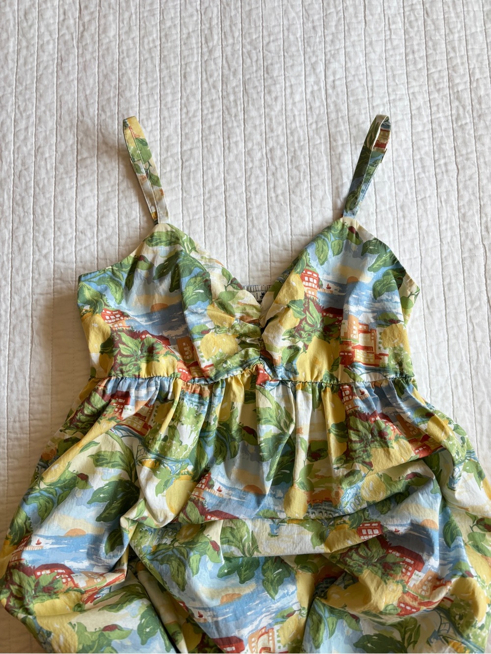 Abercrombie & Fitch Tropical Print Beach Maxi Dress